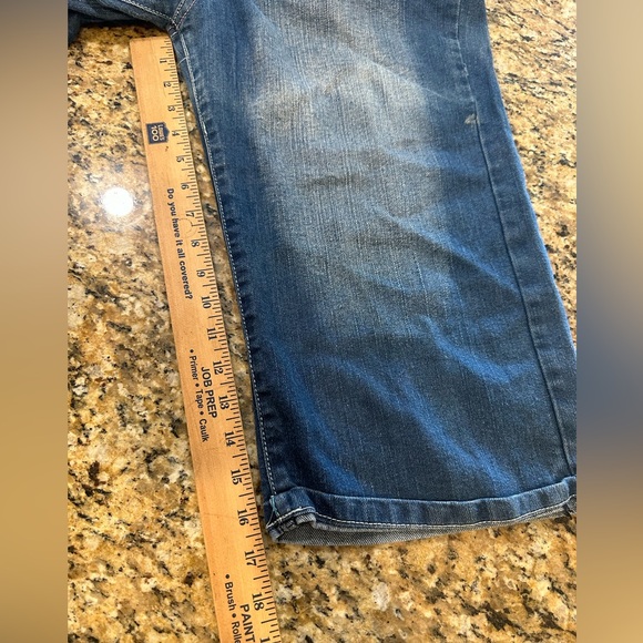 Bobby Jack vintage y2k Girls Blue Denim Jean Bermuda Shorts Size 16 1/2 - Picture 7 of 7